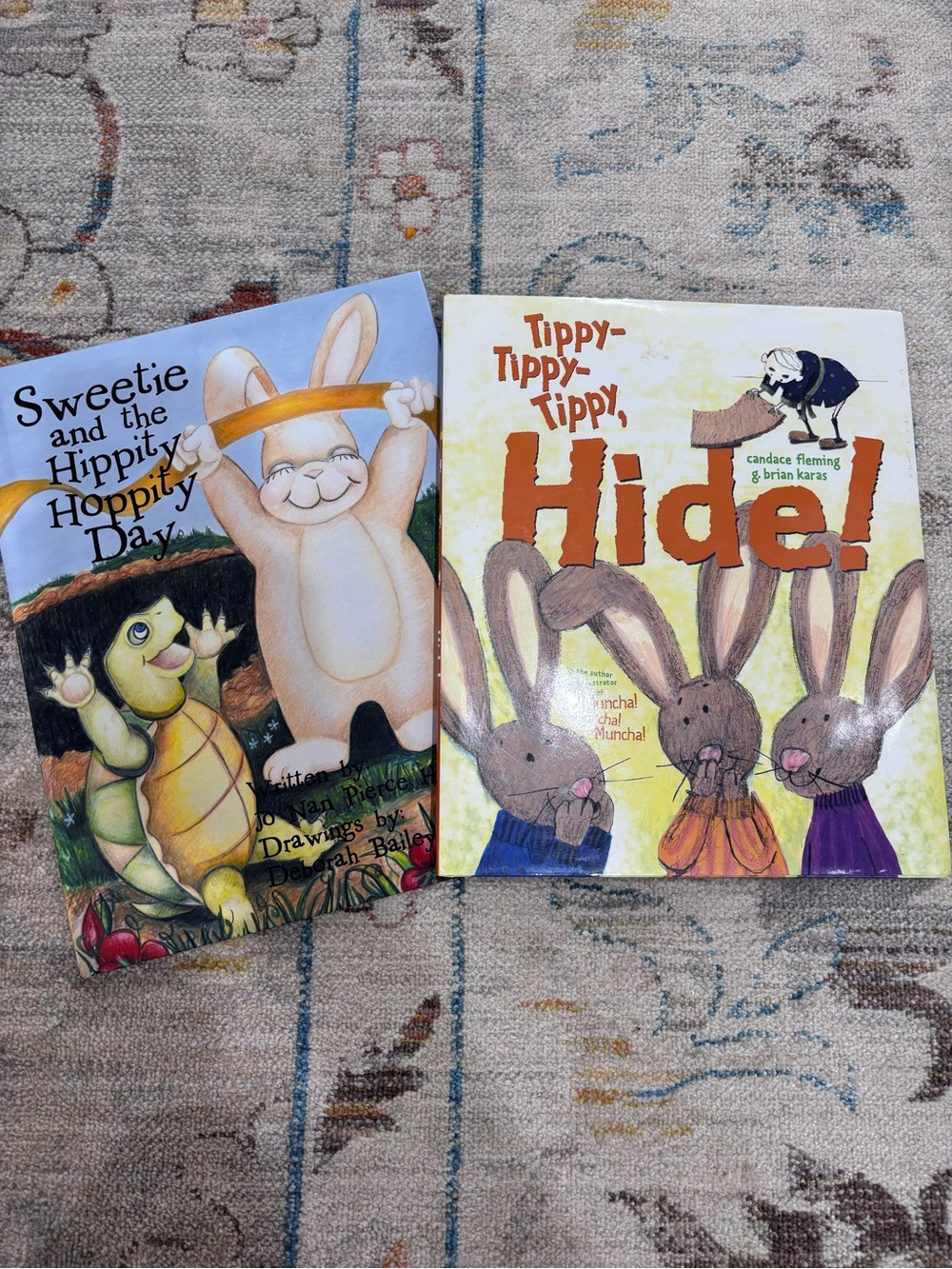 Children’s Book Set Bunny Theme Bundle Of 2
